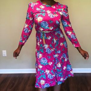 FLORAL SEASON dress
